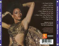 Her second album, how do you say i don't love you anymore, was released two years later on the mgm label. Freda Payne Payne And Pleasure 1974