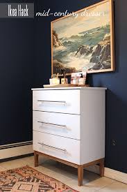 This piece is popular for ikea hacks. Ikea Hack Mid Century Dresser Undeclared Panache