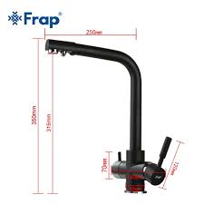 The home of midea, vogue, toshiba, bravat, carysil, brandt, dedietrich. Frap New Black Kitchen Sink Faucet Mixer Seven Letter Design 360 Degree Rotation Water Purification Tap Dual Handle F4352 Series Onshopdeals Com