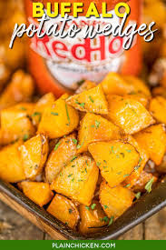 Florida gold nutrition facts and nutritional information. Buffalo Potato Wedges Plain Chicken