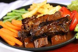 Resep Iga Bakar Saus Madu Ala Resto Dan Cara Membuat Iga Bakar Madu Pedas Manis Lengkap Resep Iga Bakar Empuk Aneka Beef Steak Recipes Pepper Steak Beef Steak