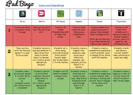 Bingo At Home App Ipad Bingo Card With Great Ipad Apps And Activities To Use In Class Educational Technology Technology Professional Development Mobile Learning