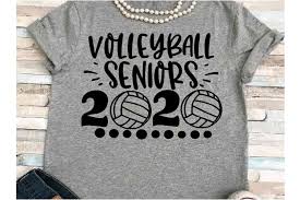 Volleyball Svg Dxf Jpeg Silhouette Cameo Cricut Seniors 2020 510966 Cut Files Design Bundles