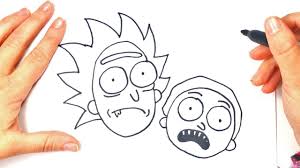 Rick sánchez es la definición exacta de científico loco. Como Dibujar A Rick Y Morty Paso A Paso Dibujo Facil De Rick Y Morty Youtube