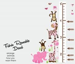 Growth Chart Wall Decals Height Wall Chart Stickers For