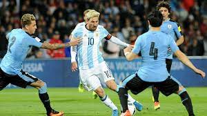 Messi scores again and gets an assist in a narrow win for argentina. Argentina Vs Uruguay Footballforever Argentina Vs Uruguay 2016 Mes Fifa World Cup 2018 Fifa Uruguay