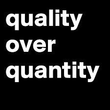 Check spelling or type a new query. Quality Over Quantity Post By Beatgrrrl On Boldomatic