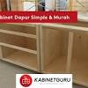 Impikan kabinet dapur yang cantik dengan harga yang berpatutan? 1