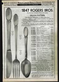 Join prime to save $2.00 on this item. 1939 Ad 1847 Rogers Bros Silverware Flatware Marquise Sylvia Pattern On Popscreen