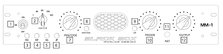 Mm 1 Pre D I Black Box Analog Design