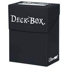 Box closes securely with velcro closure on front flap. Ultra Pro Deck Box Black Gunstig Kaufen Bei Grubi Co