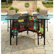 Harrison 5 Piece Bar Set Sears Outdoor Bar Sets Outdoor Bar Furniture Outdoor Patio Bar