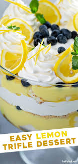 If you buy from a link, we may e. Easy Lemon Trifle Dessert Recipe Belly Full