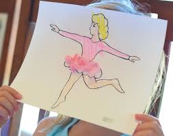 She watches it so much that i am starting to enjoy the children's cartoon that airs on pbs kids. Beautiful Ballerina Craft What Can We Do With Paper And Glue