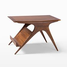 Vladimir kagan cast aluminum 412 sculpted coffee table with clear glass top. Vladimir Kagan Coffee Occasional
