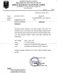 Contoh berita acara pemilihan rt. Download Contoh Surat Undangan Kerja Bakti Rt