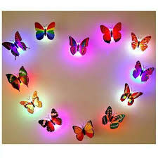 Bawalah suasana taman yang indah ke rumahmu! Jual Hiasan Dinding Kupu Kupu Led Pajangan Dinding Kupu Kupu Terbaru Juli 2021 Blibli