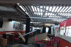 Heroes of Storm Doris who saved 35 children as roof blew off football  building