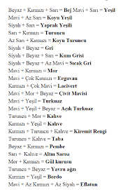 Beyaz renk tüm renklerin bileşiminden meydana gelir. Hangi Renkle Hangi Rengi Karistirirsak Koyu Pembe Olur Aciil Eodev Com