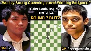 Wesley So VS Rameshbabu Praggnanandhaa