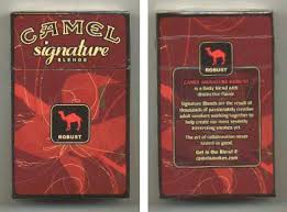 Camel filters art issue designed by gary fernandez cigarettes , cartons=10 box=200 cigarettes, king size 85mm, hard box, original:u.s.a. Camel Signature Blends Robust Cigarettes Hard Box