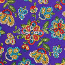 Check spelling or type a new query. Native Pattern Beaded Flowers Purple