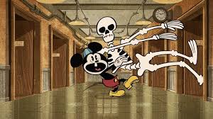 Mickey and minnie mouse skeleton svg, pdf, eps, dxf cricut, silhouette instant download halloween trick or treat mickey mouse disney pipersvgs 5 out of 5 stars (326) $ 1.99. Tv Recap The Wonderful World Of Mickey Mouse Hard To Swallow And School Of Fish Laughingplace Com