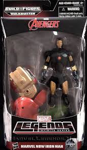 Black And Gold Iron Man Action Figure Marvel Legends Hulkbuster Series Marvel Now Iron Man Black Gold Marvel Legends Marvel Action Figures Marvel