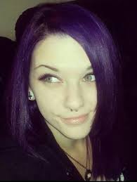 An indian with dark brown hair or black hair should go for red or purple highlights. Going From Purple Hair To Ash Brown Hair Beautylish