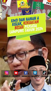 RMD DAN HANAN A ROZAK "KEKUATAN BESAR" PILKADA LAMPUNG TAHUN 2024 #pil...