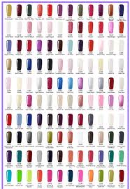 40 Perspicuous Gelish Colors Chart