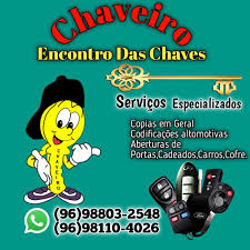Chaveiro Encontro das Chaves