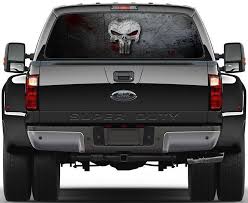 Back Glass Matte Black American Flag Window Decal The Punisher Skull Vinyl Decal Sticker Car Truck Van Or Boat Window Sticker Ebay Rear Window Decals Car Suv