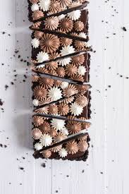 Milk Chocolate Earl Grey Tart With Ombre Dark Chocolate Swiss Meringue Buttercre Chocolate Swiss Meringue Buttercream Chocolate Milk Swiss Meringue Buttercream