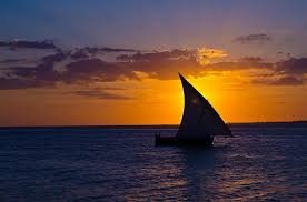 bote, vacaciones, Oceano, relajarse, romántico, vela, barco de ...