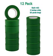 Buy masking tapes in various widths, lengths and colours at screwfix.com. 12 Rolls Painters Tape 2 X 60 Yds Color Frog Green Made In Usa Safe Release Ebay