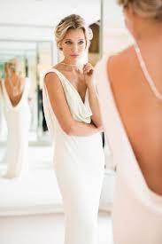 23 Cowl Back Wedding Dresses A Hip Trend For Glamorous Style Cowl Back Wedding Dress Wedding Dresses Classic Wedding Dress