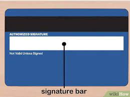 It now saves me time to sign my cards, but i still have not found a pen that is perfect for credit card signatures. How To Sign A Credit Card 7 Steps With Pictures Wikihow