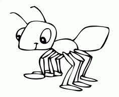Hormiga Para Ninos Dibujar Caricaturas Imagenes De Animales Kawaii Hormiga Dibujos