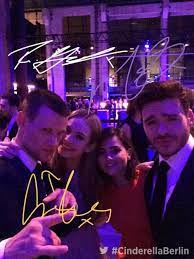 Lily james and matt smith go public with their romance at cinderella premiere. Jennacolaman Guys Look So The Cinderella Saving The World