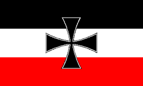 It consists of three equal horizontal bars of black, white and red. National Socialist And Neo Nazi Flags 1 Germany