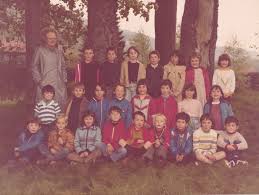 Photo de classe Ecole primaire du Ménil Thillot de 1981, Ecole De La Grand  Rue (Le Menil)