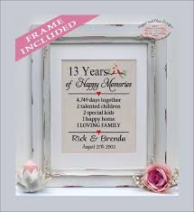 Like many other anniversary years, the 13th anniversary has its own traditional flower, which is the peony. 13 Year Wedding Anniversary Gift Ideas For Her Beloved Blog