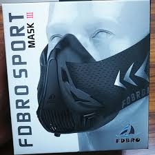 Fdbro Training Sport Mask 3 0 Style Black High Altitude Training Conditioning With Box Phantom Mask Free Shipping