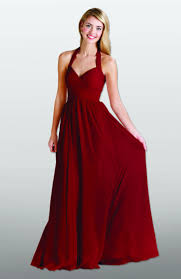 Ginger Bridesmaid Dresses Red Long Dark Red Bridesmaid Dresses Halter Bridesmaid Dress