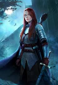 Women In Practical Armor Female Knight Character Portraits Fantasy Illustration