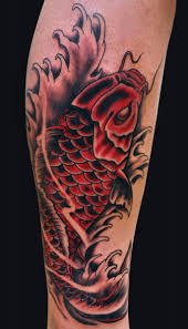 Jamie Lee Parker Red Koi Coy Fish Tattoo Design Tattoomagz Com Tattoo Designs Ink Works Gallery Coy Fish Tattoos Music Tattoo Designs Koi Tattoo Design