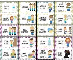 Preschool Helpers Chart Ideas Class Jobs Printable Preschool Classroom Jobs Free Printables Preschool Chart C Preschool Jobs Classroom Jobs Preschool Job Chart