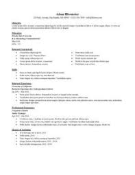 List your internship in the professional experience section of your resume. Sample Internship Cv Yerat