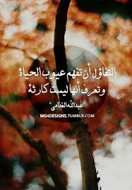 arabic التفاؤل أن تفهم عيوب الحياة و تعرف أنها ليست كارثة beautiful arabic words photo quotes magic words